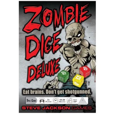   Zombie Dice: 脳を食らうサイコロゲーム！頭を使うか、運に任せるか！？